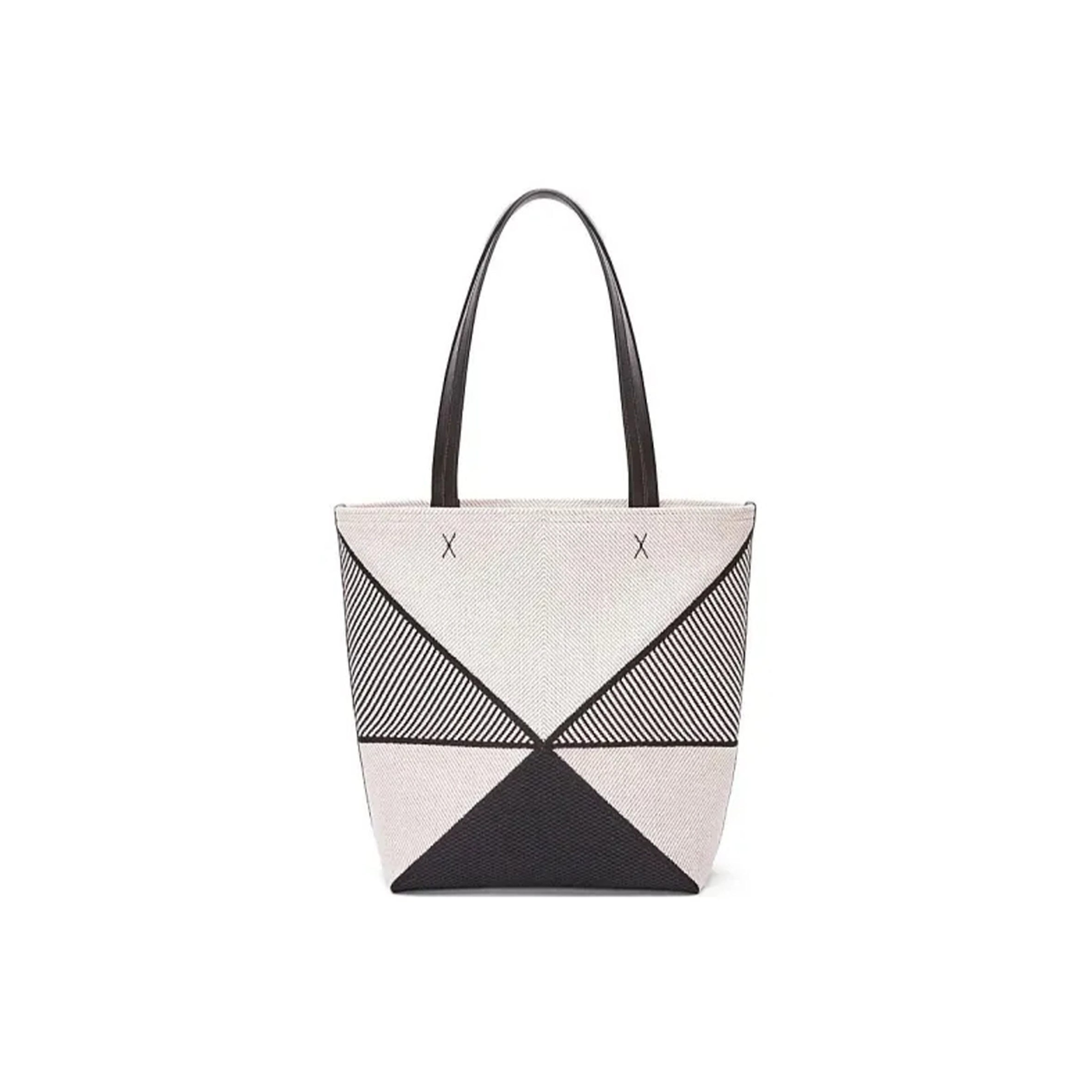 LOEWE MEDIUM PUZZLE FOLD TOTE BAG IN CANVAS CALFSKIN A779G50X54-2165 (31.5*25.5*14.5cm)